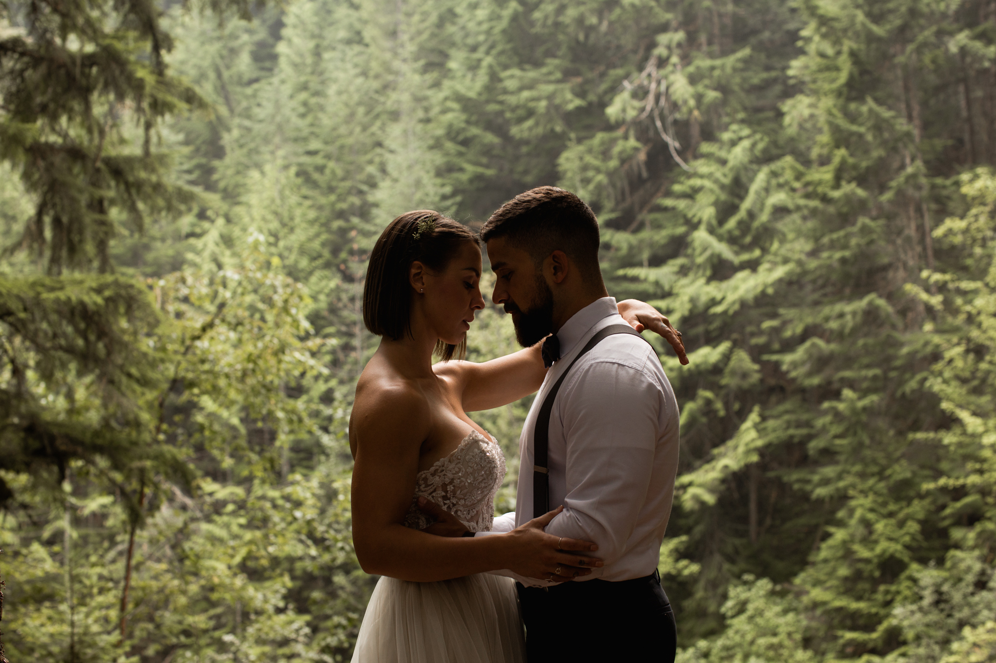 BC forest elopement 