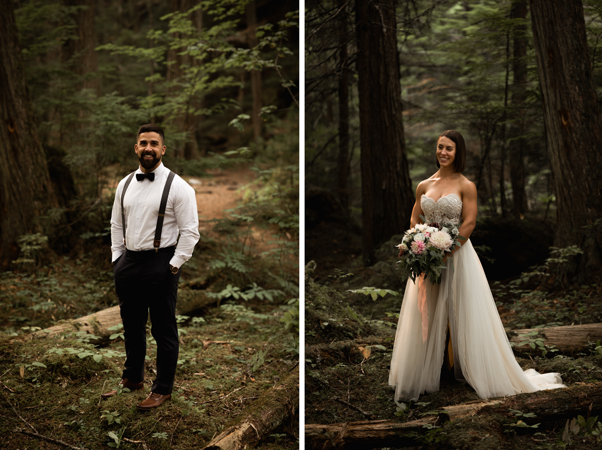 BC forest elopement