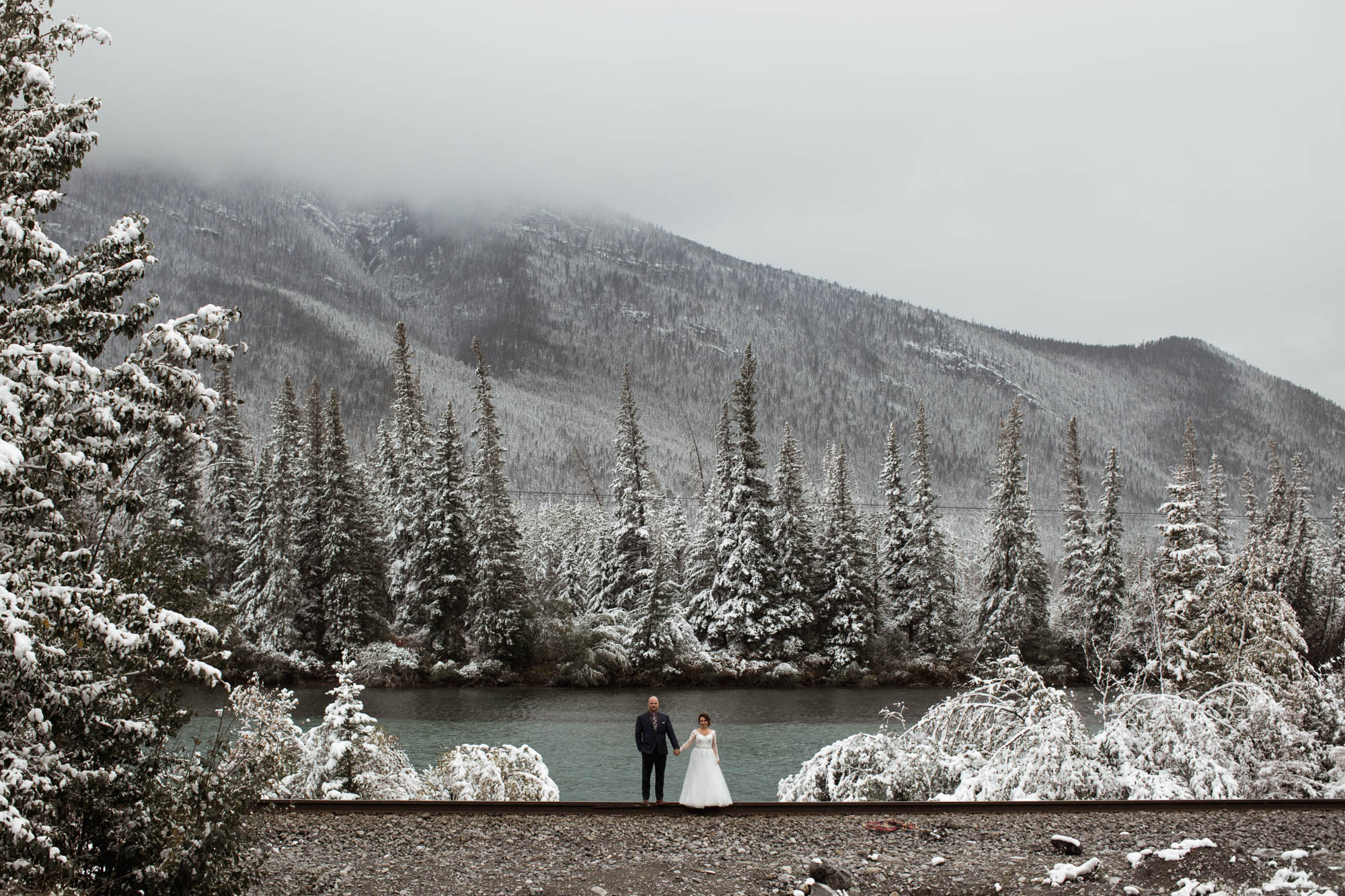Canmore Wedding Photographer - Willow and Wolf Wedding Photography