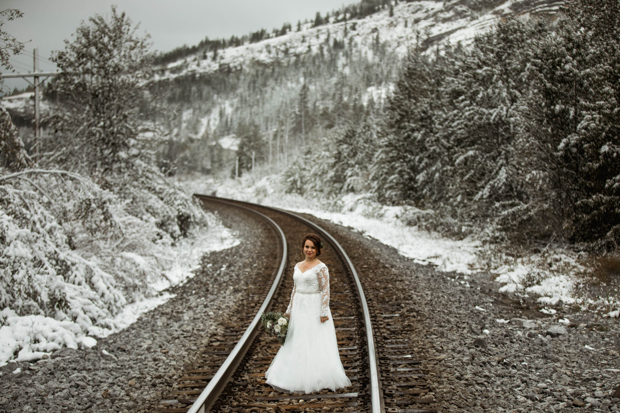 Canmore Wedding Photographer - Willow and Wolf Wedding Photography