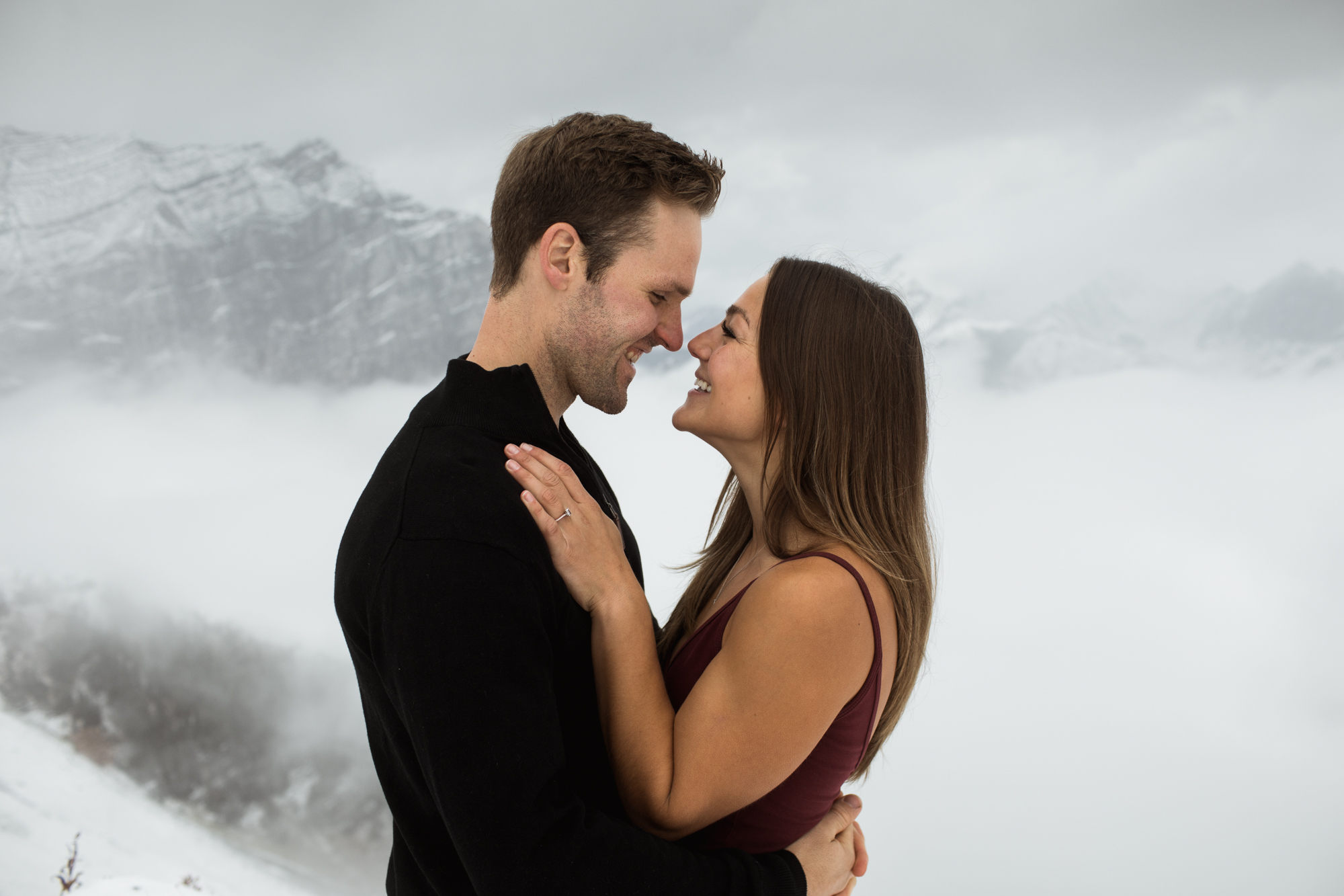 Rocky Mountain Engagement Adventure - Willow and Wolf Photography