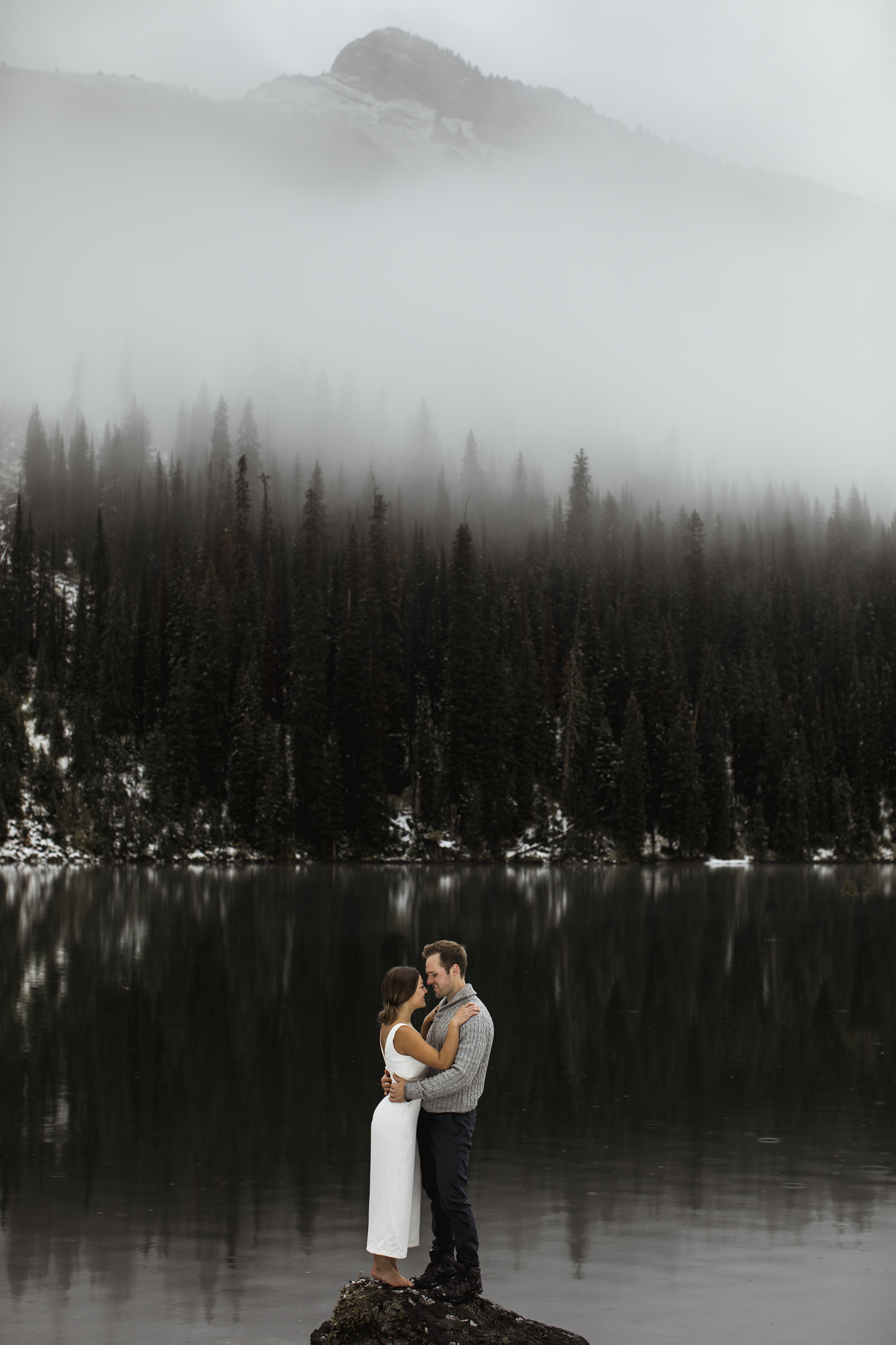 Rocky Mountain Engagement Adventure - Willow and Wolf Photography