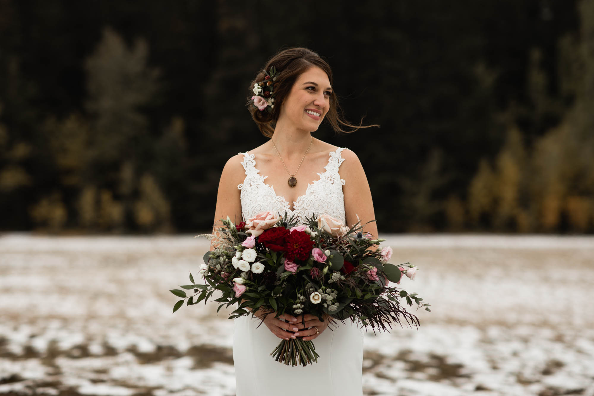 Canmore Wedding Photographer - Willow and Wolf 