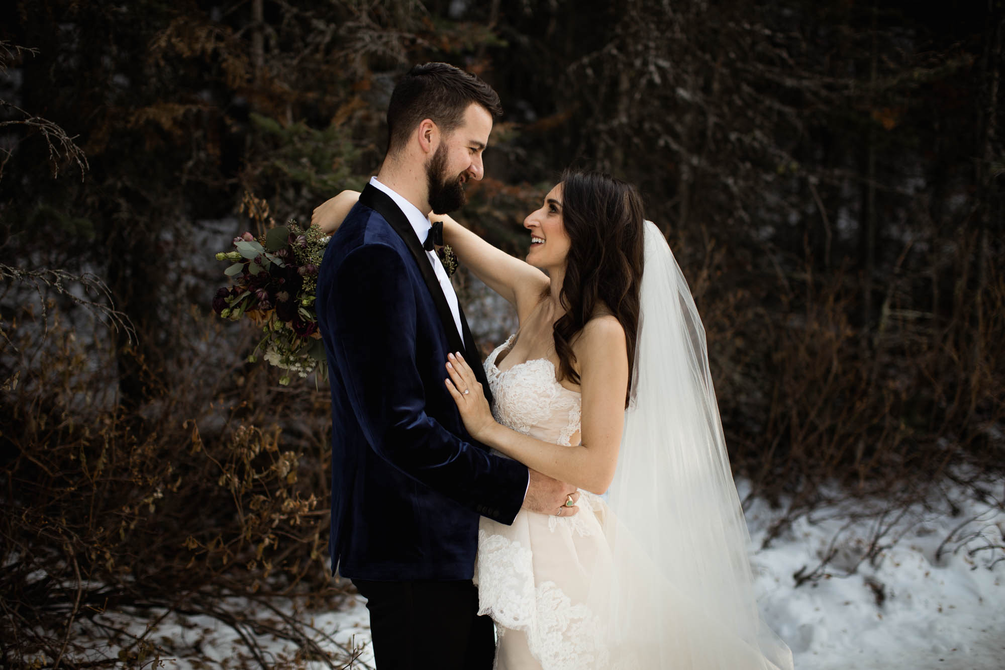Lake Louise Wedding - Willow and Wolf Photography
