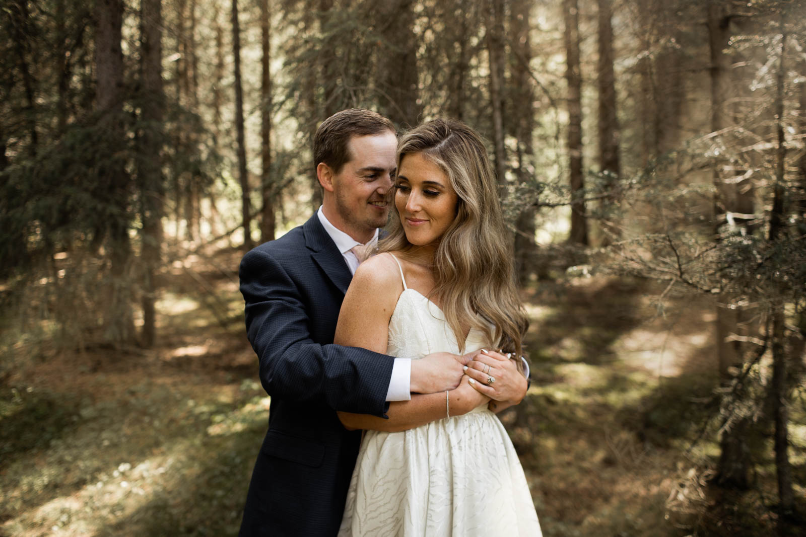 canmore cornerstone wedding- willow and wolf wedding photographer