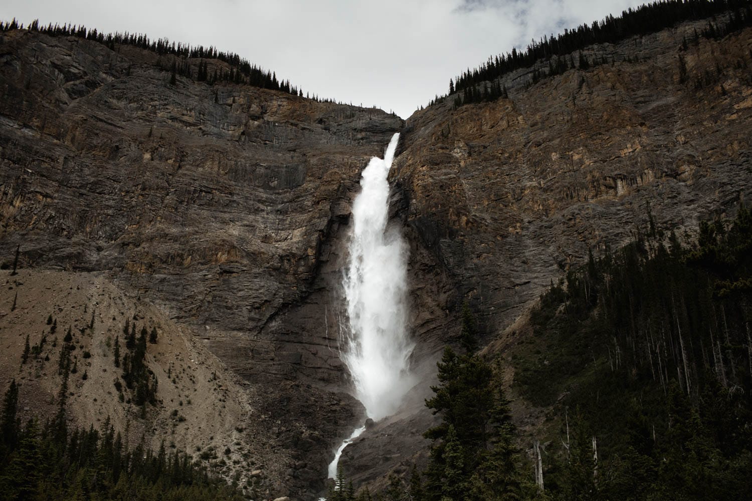 Takakkaw falls Elopement