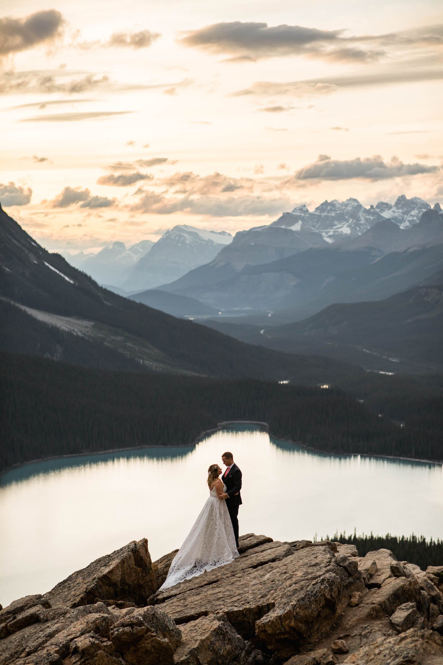 Peyto Lake Elopement