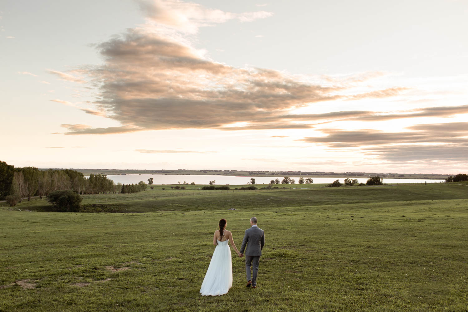 Sunset Wedding Portraits