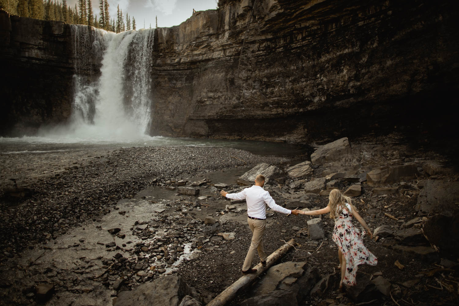 crescent falls Engagement Photography