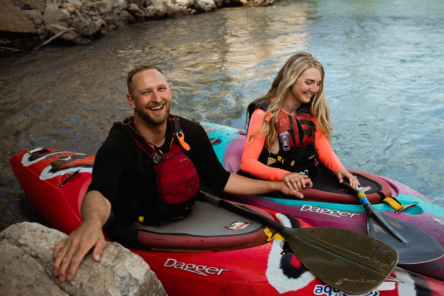 Kayak Engagement Photography