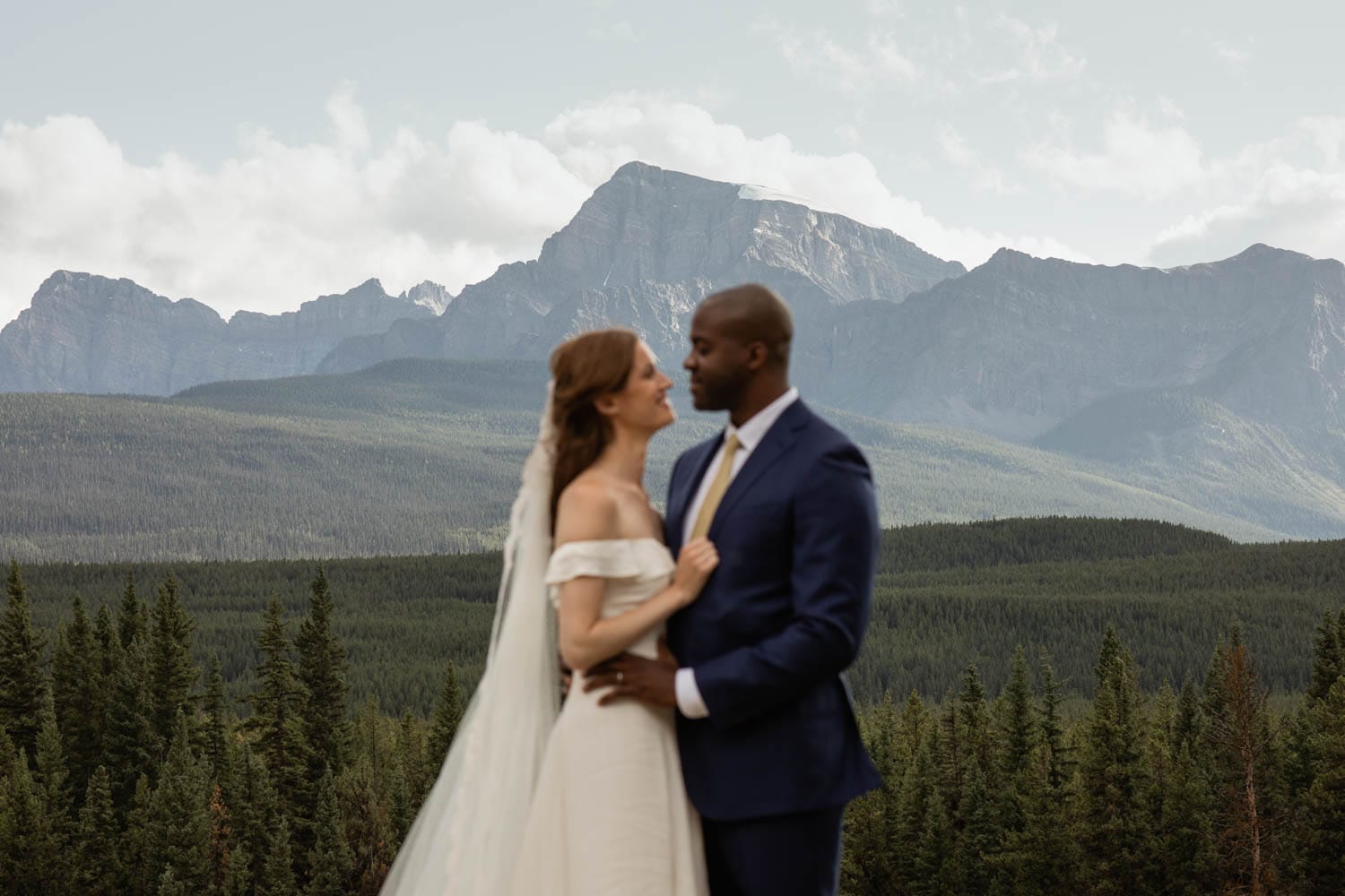 Banff Bride and Groom Mountains