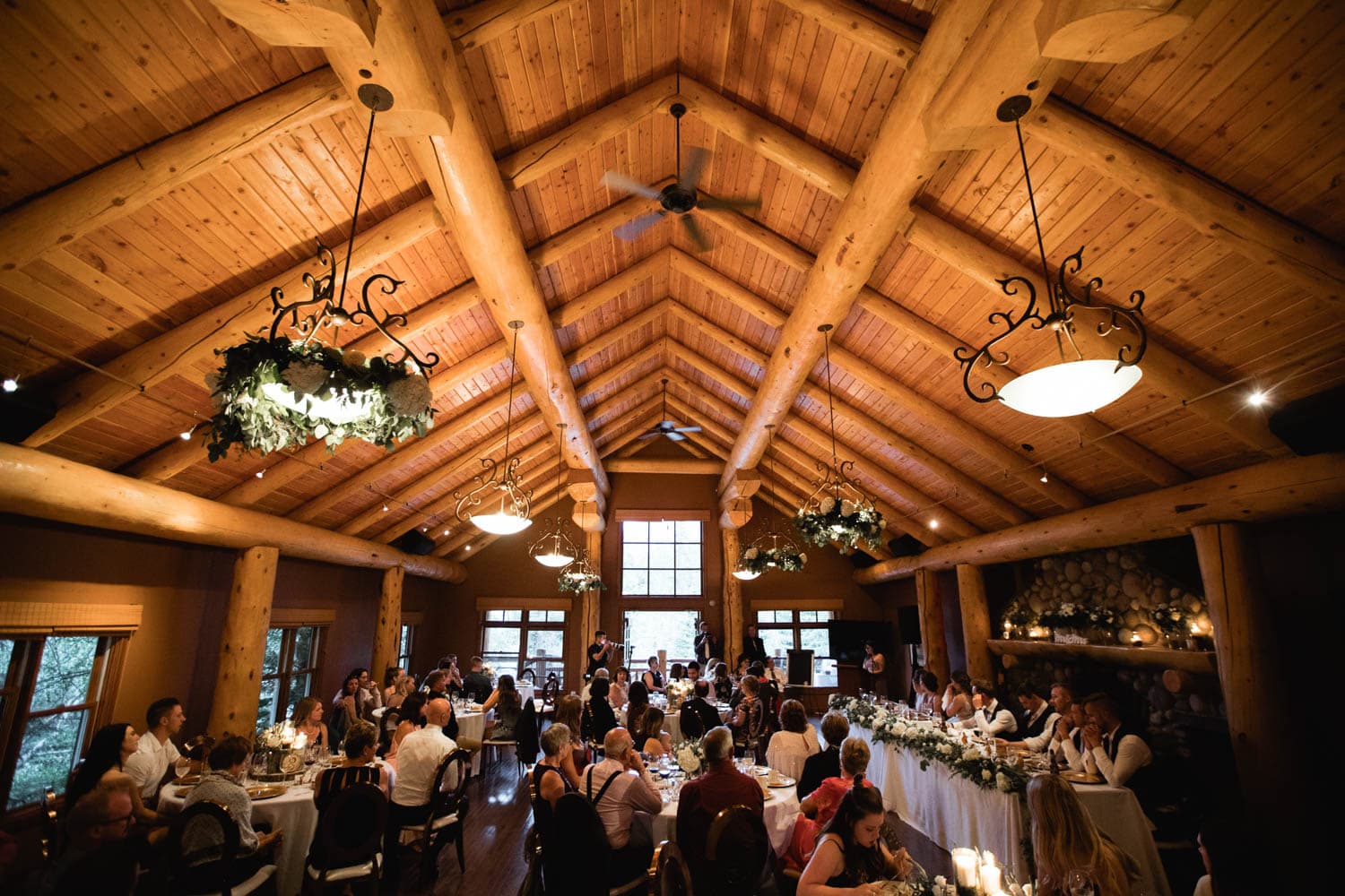 buffalo mountain lodge wedding reception