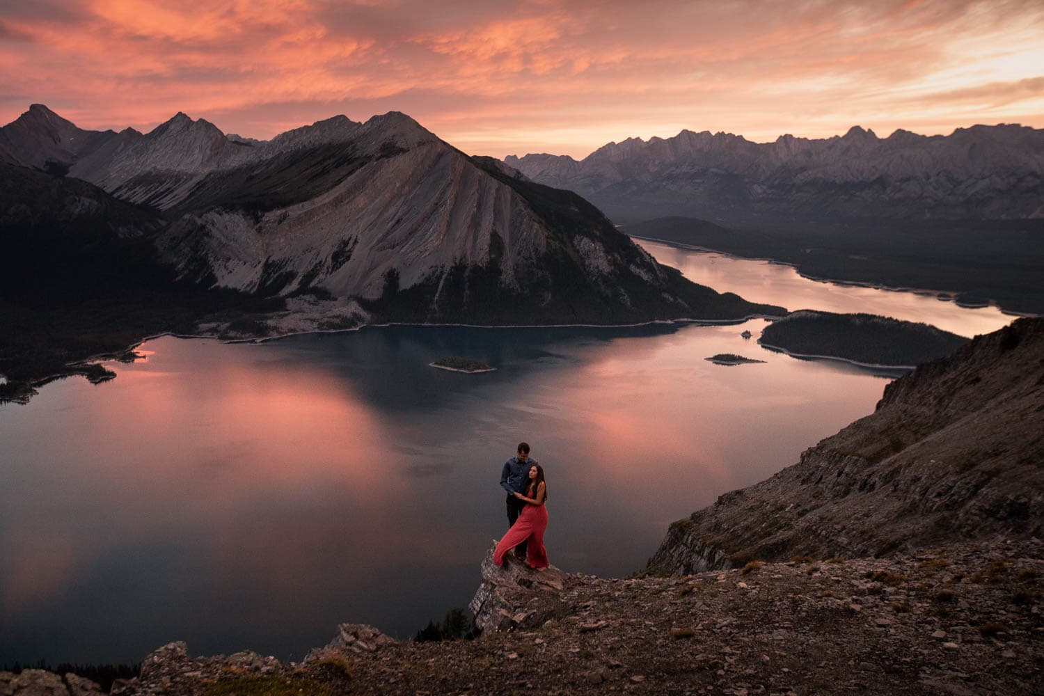 Kananaskis Sunrise Hiking Engagement