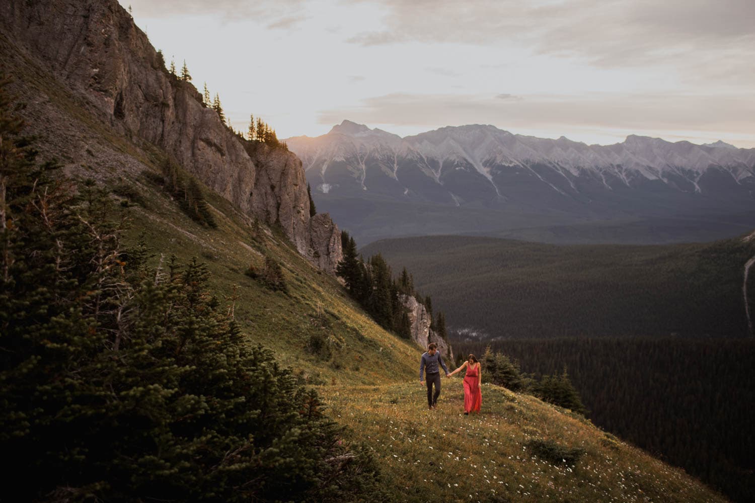 Kananaskis Sunrise Hiking Engagement