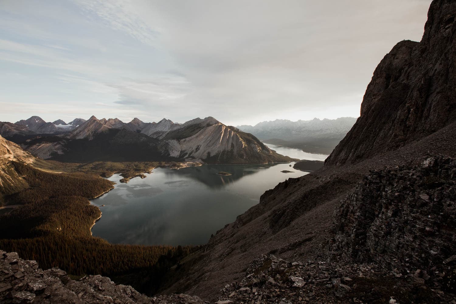 Kananaskis Mountain View at Sunrise