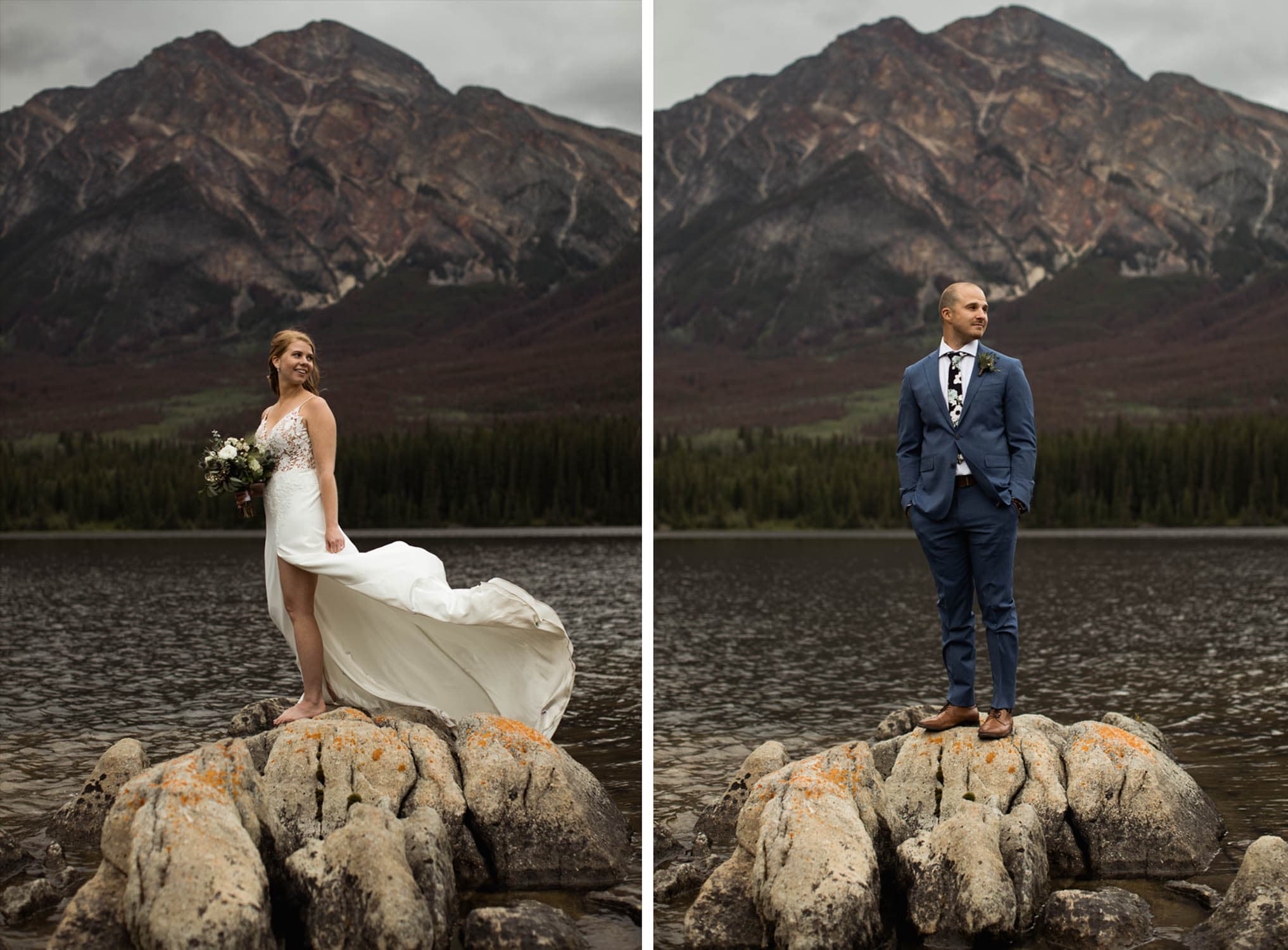 Pyramid Island Wedding Jasper