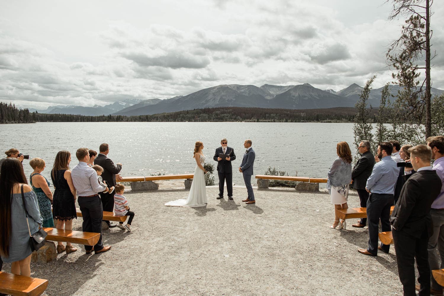 Pyramid Island Wedding Jasper