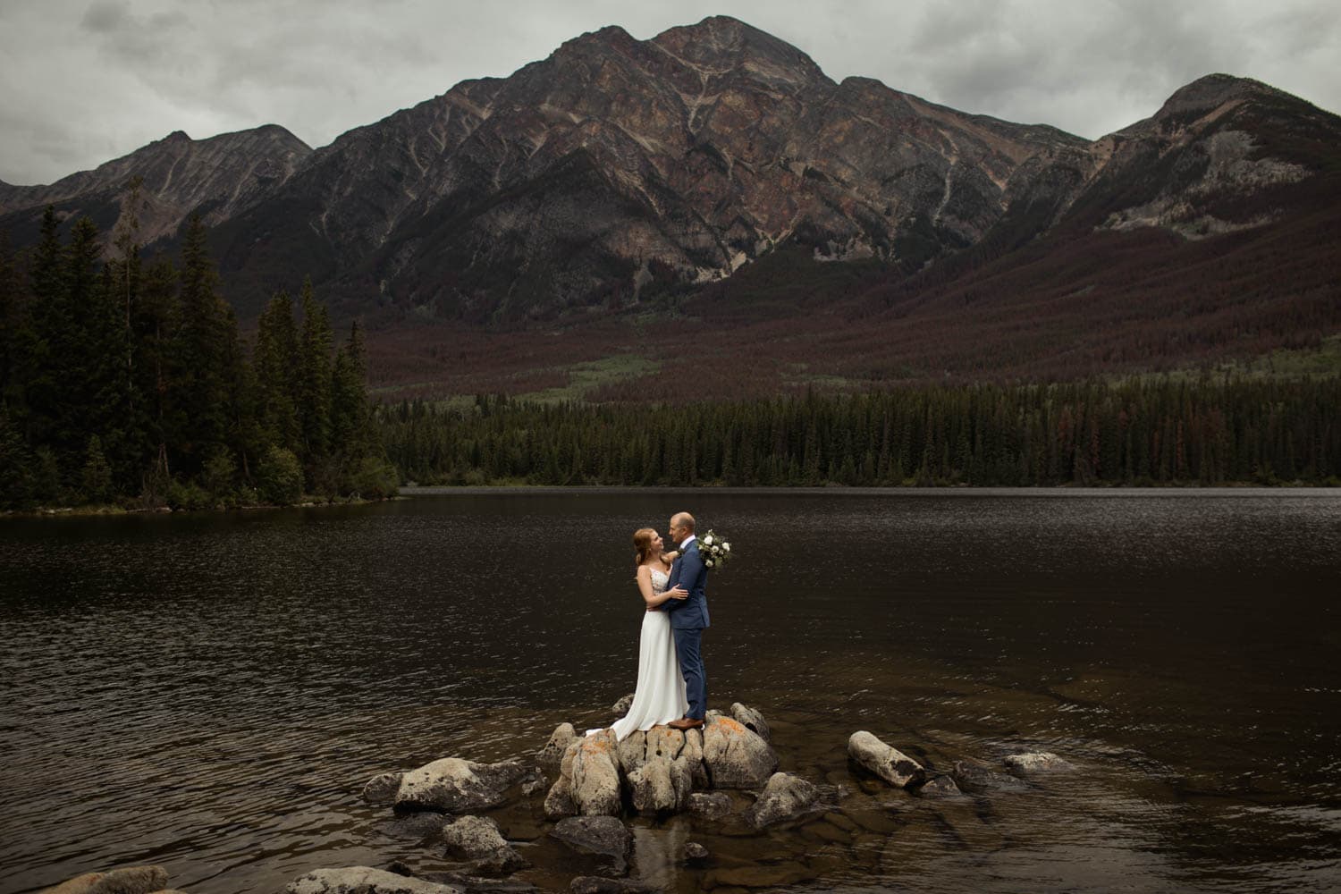 Pyramid Island Wedding Jasper