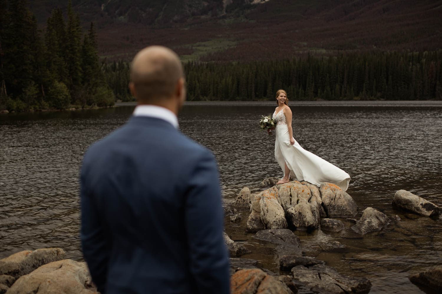 Pyramid Island Wedding Jasper