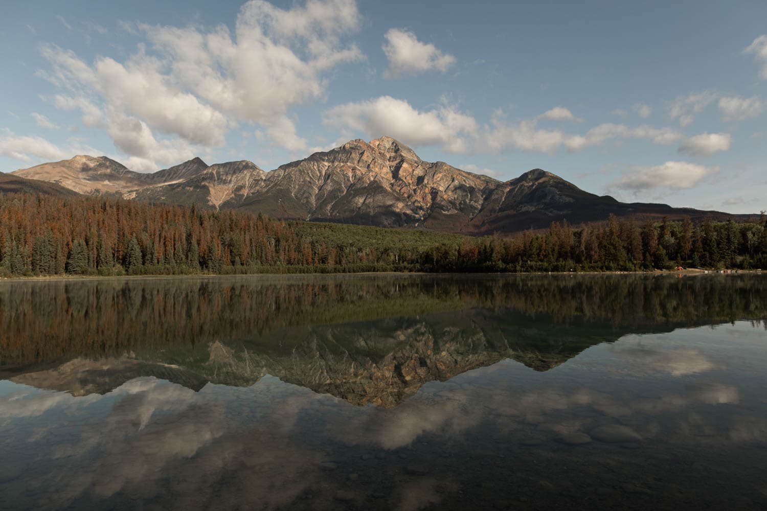 Pyramid Island Jasper National Park