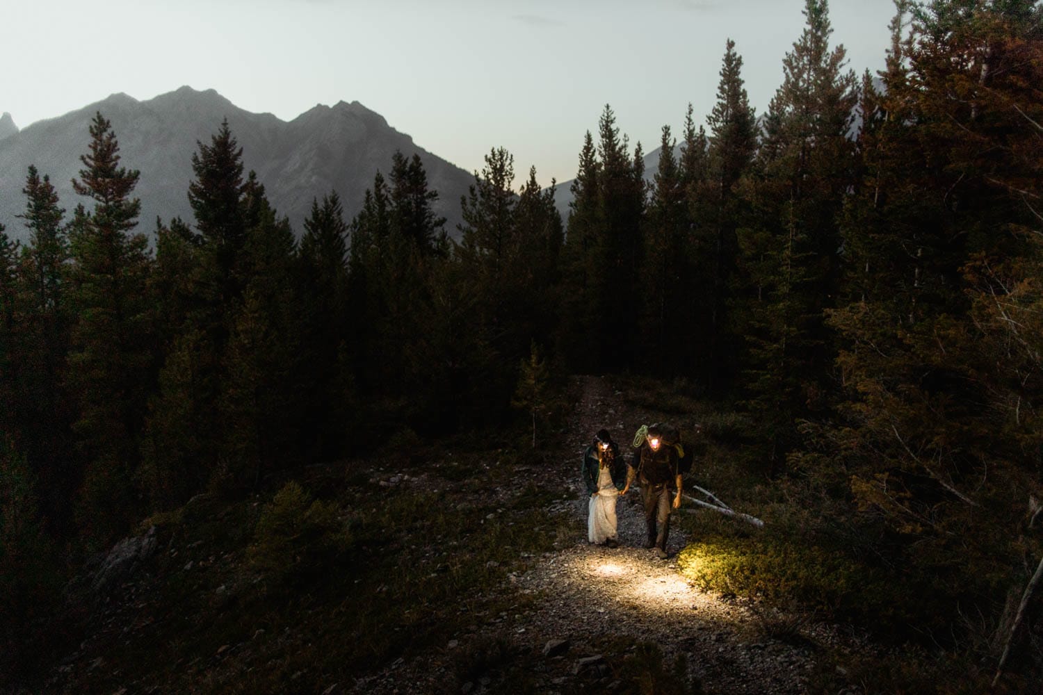 Banff climbing elopement