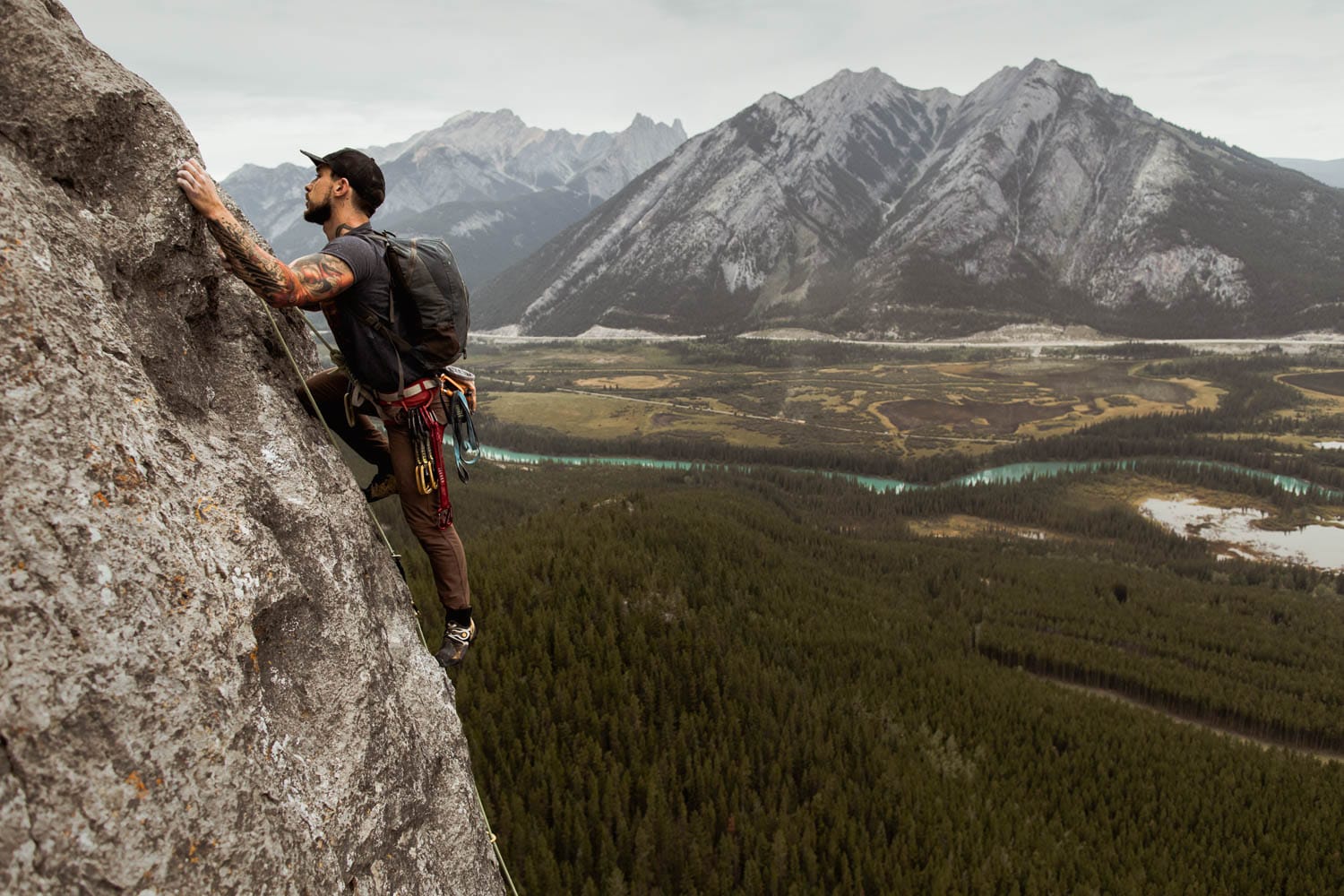 Banff Climbing Elopement Photographers