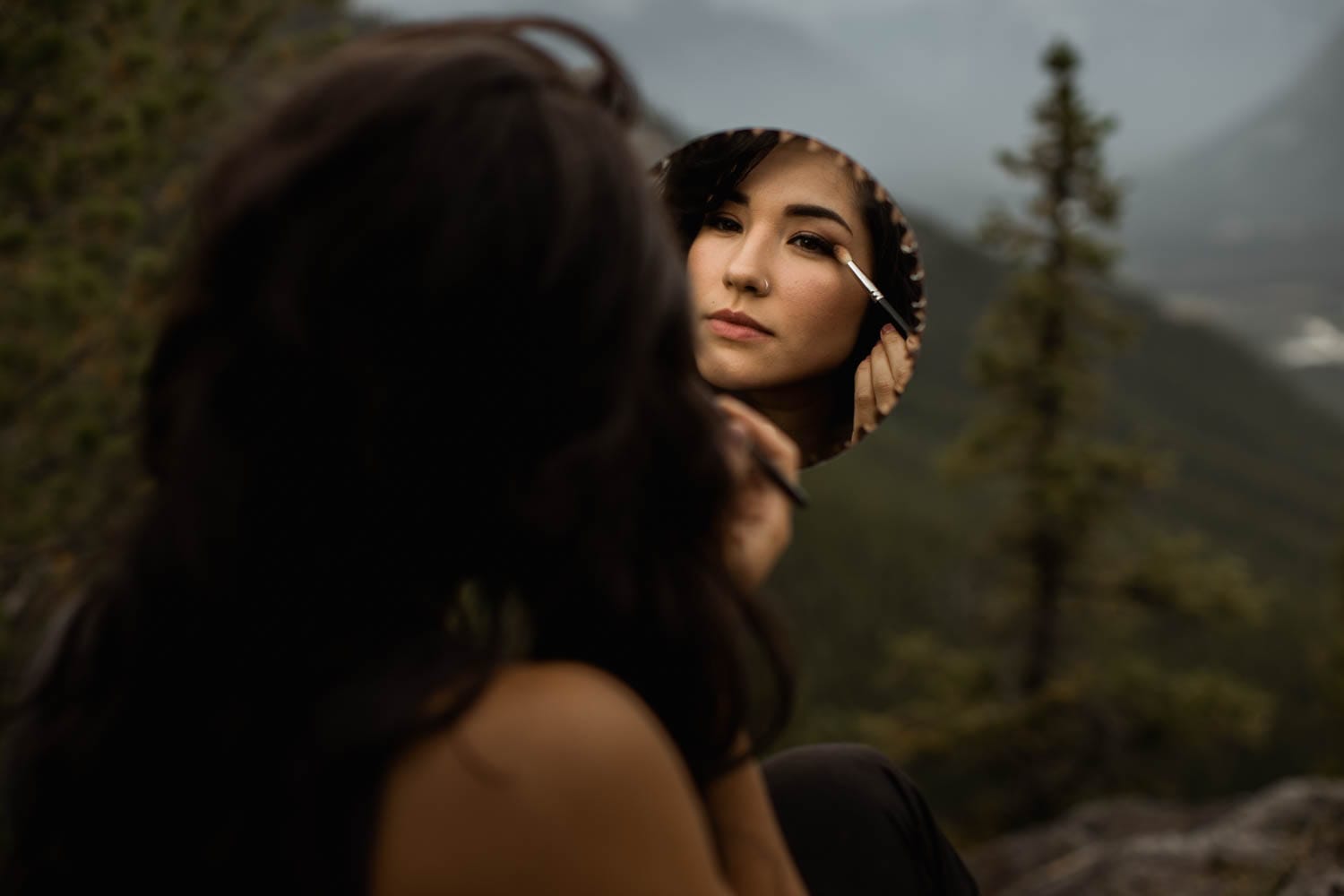 bride getting ready