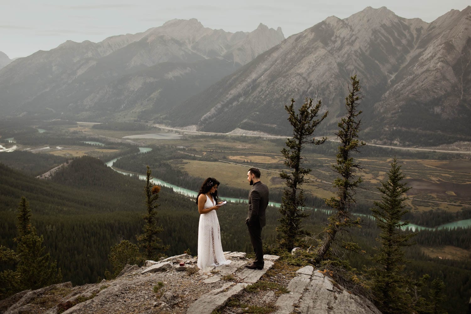 Banff Elopement Vows