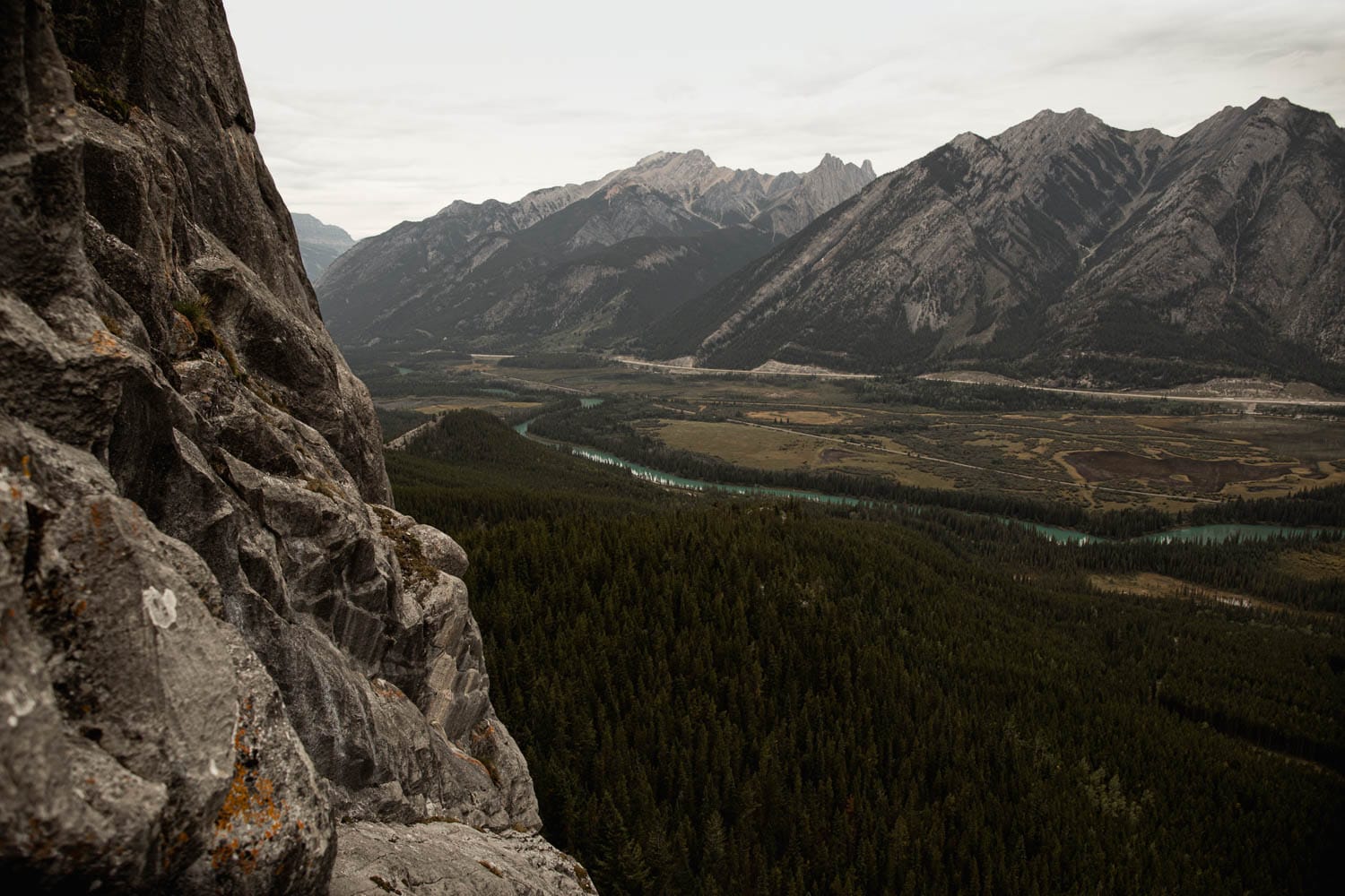 View from climb