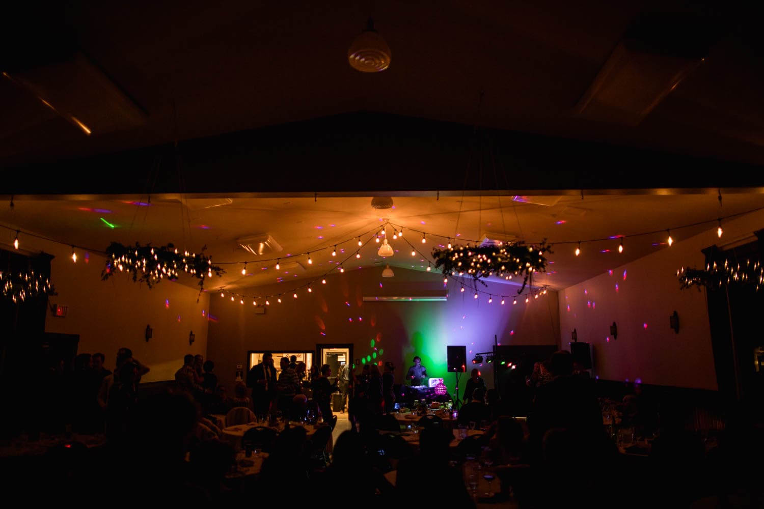 canmore wedding reception