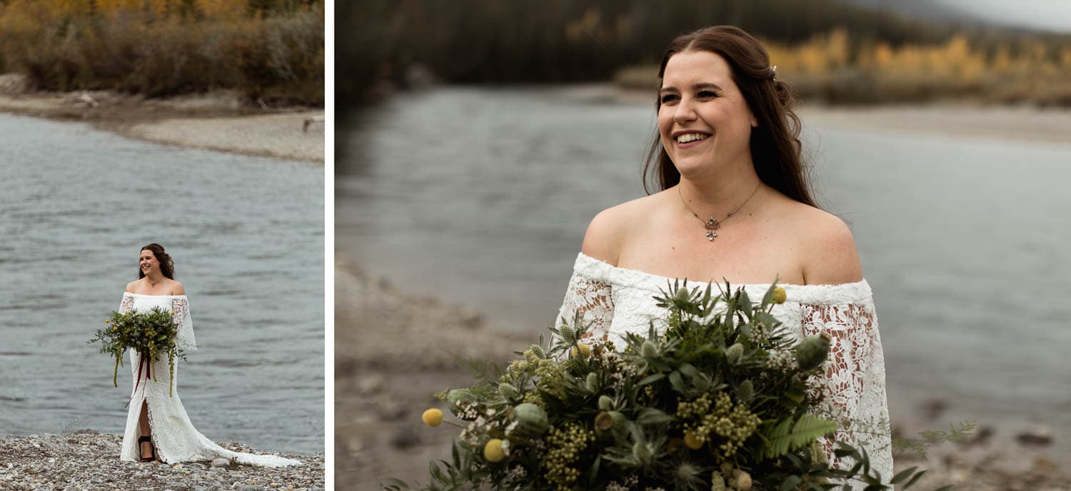 Canmore wedding portraits