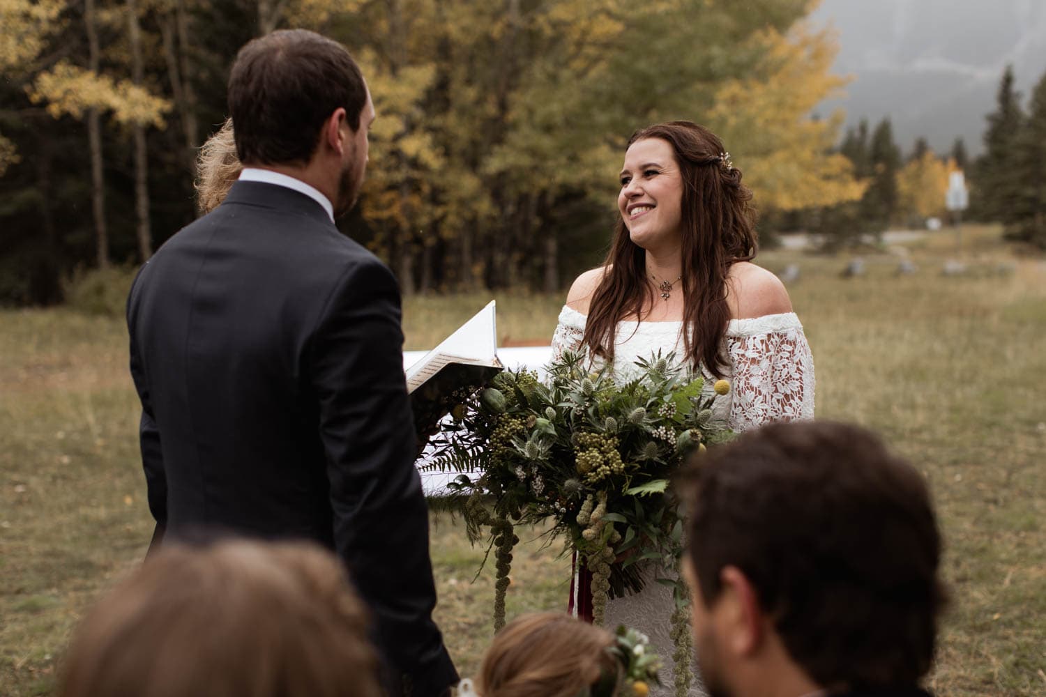 canmore wedding ceremony