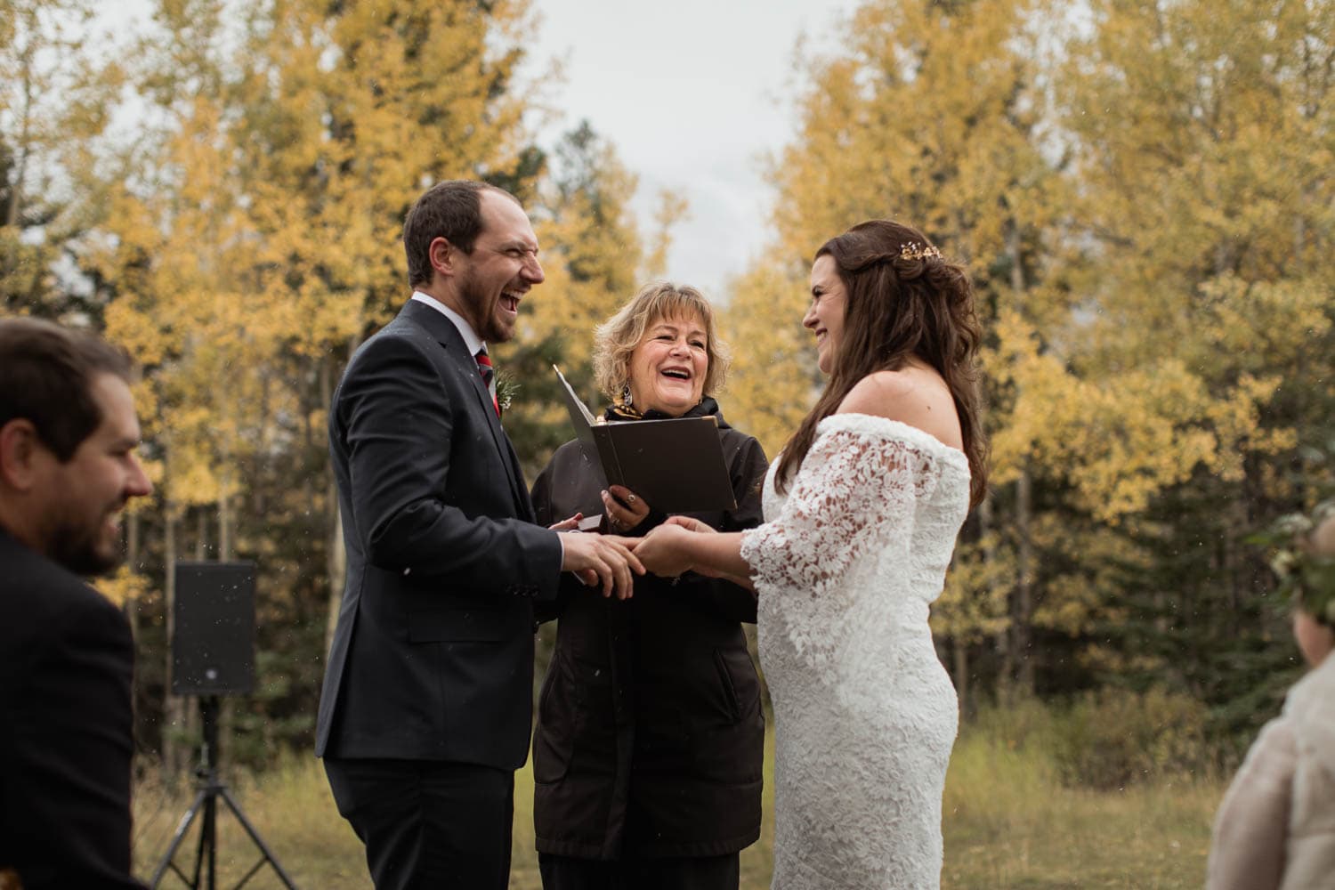 canmore wedding ceremony