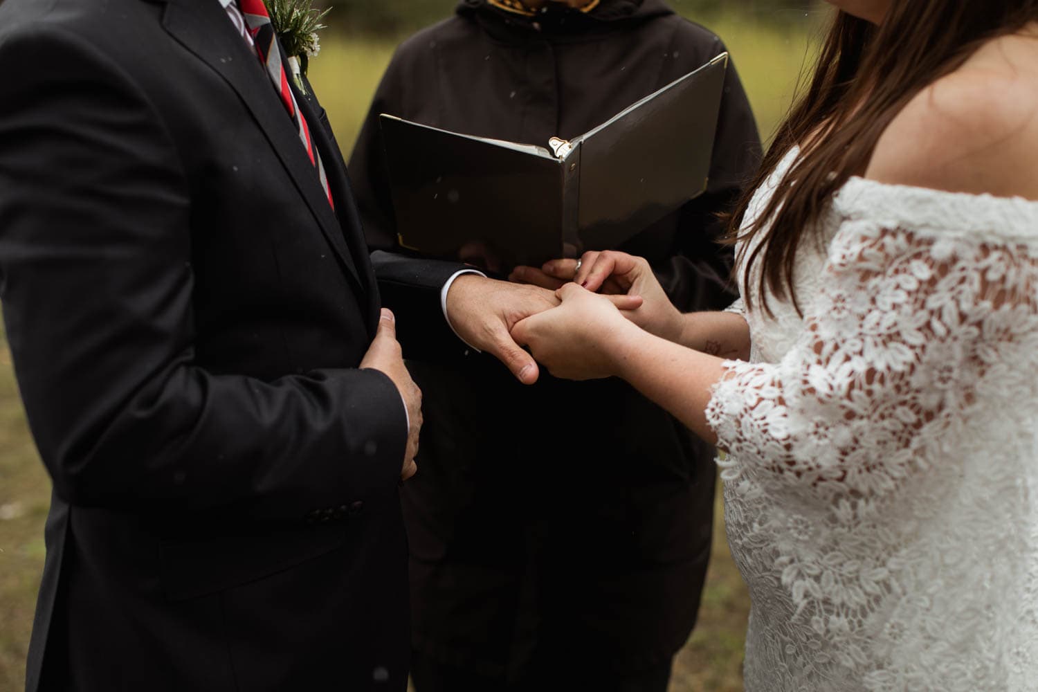 canmore wedding ceremony