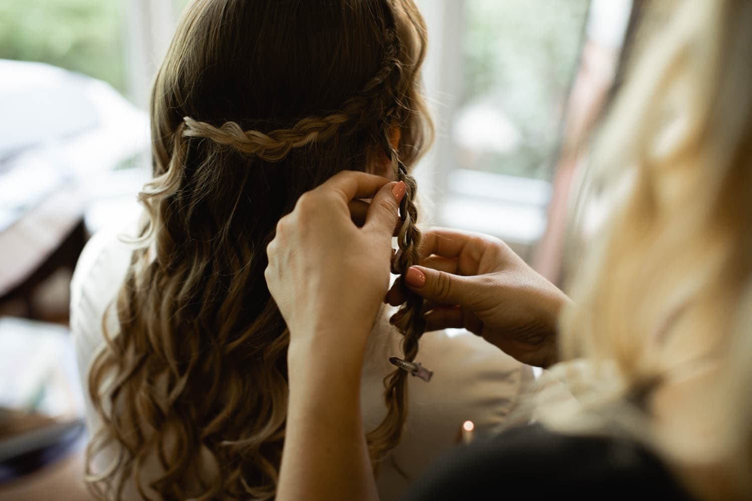 Bride Getting Ready