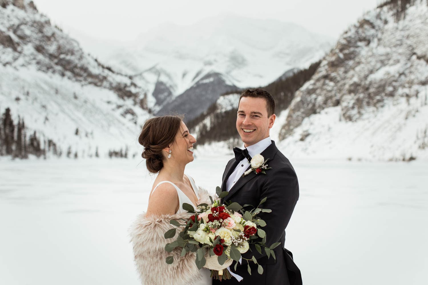 Canmore Winter Wedding