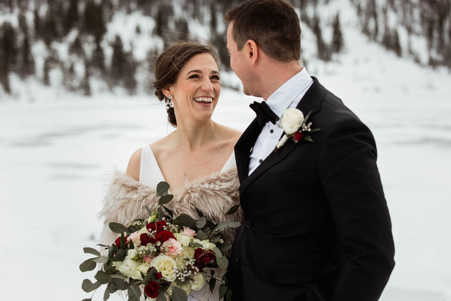 Canmore Winter Wedding