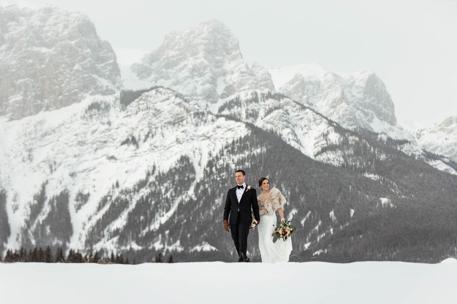 Canmore Winter Wedding