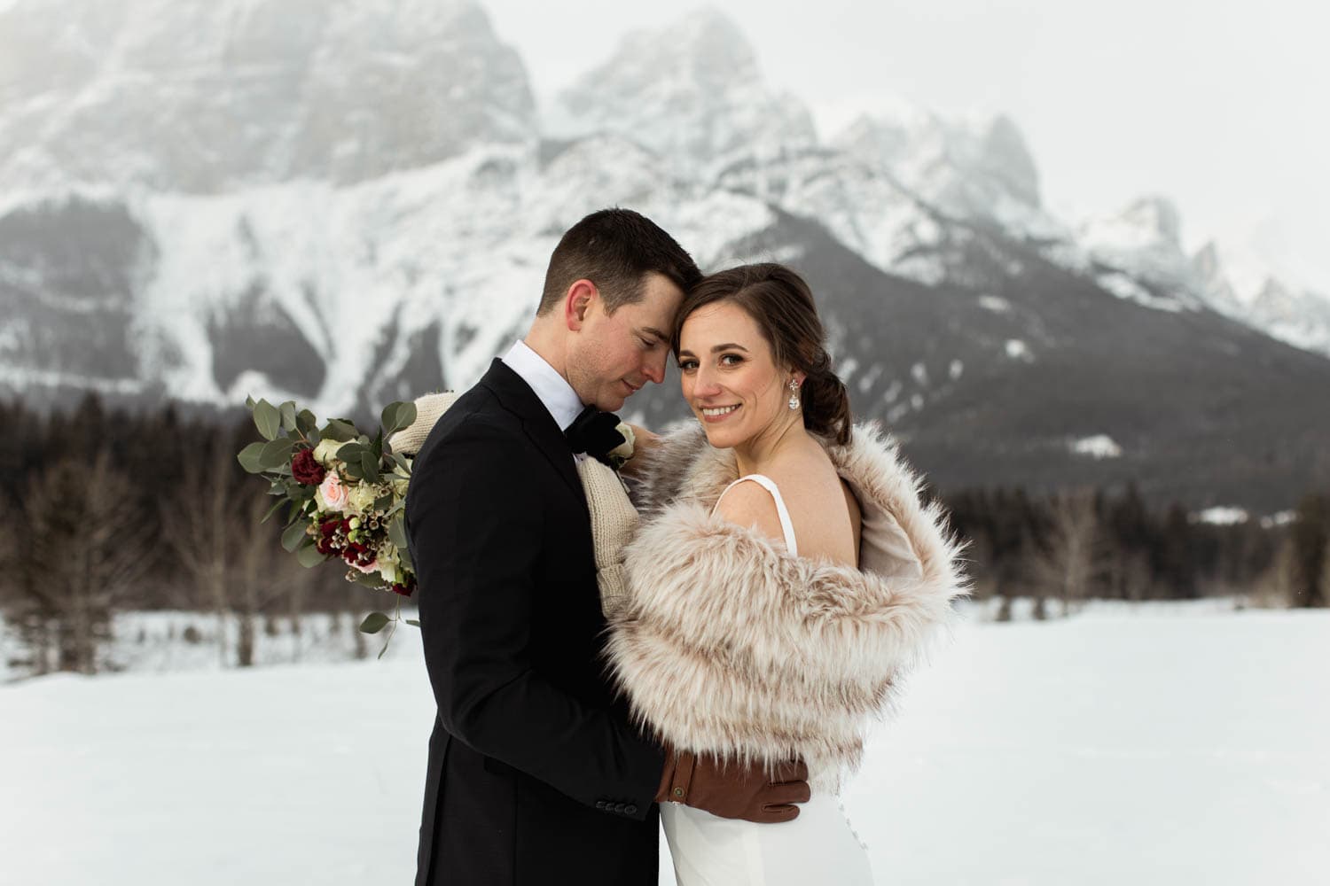 Canmore Winter Wedding