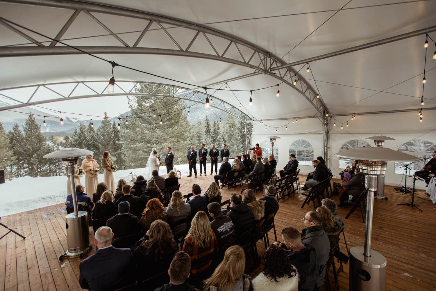 Canmore Winter Wedding