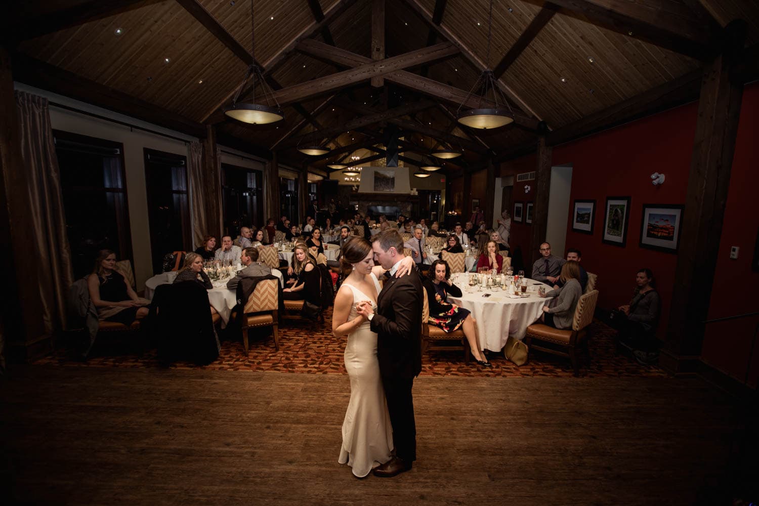 Bride and Groom first dance