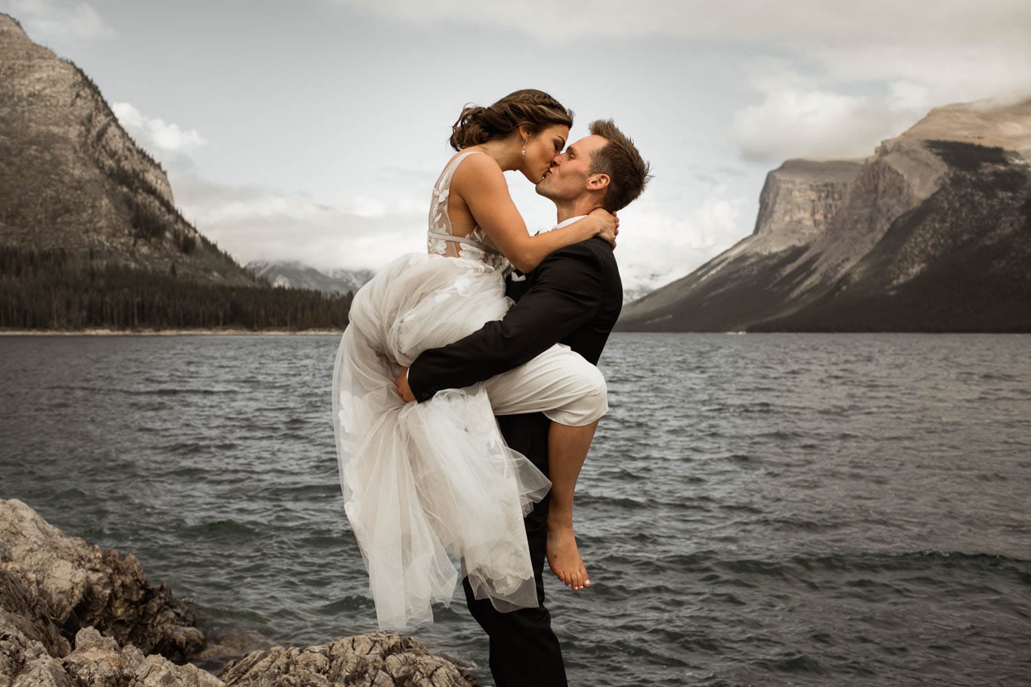 Lake Minnewanka Elopement