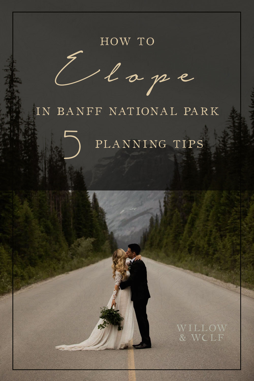 how to elope in Banff National Park