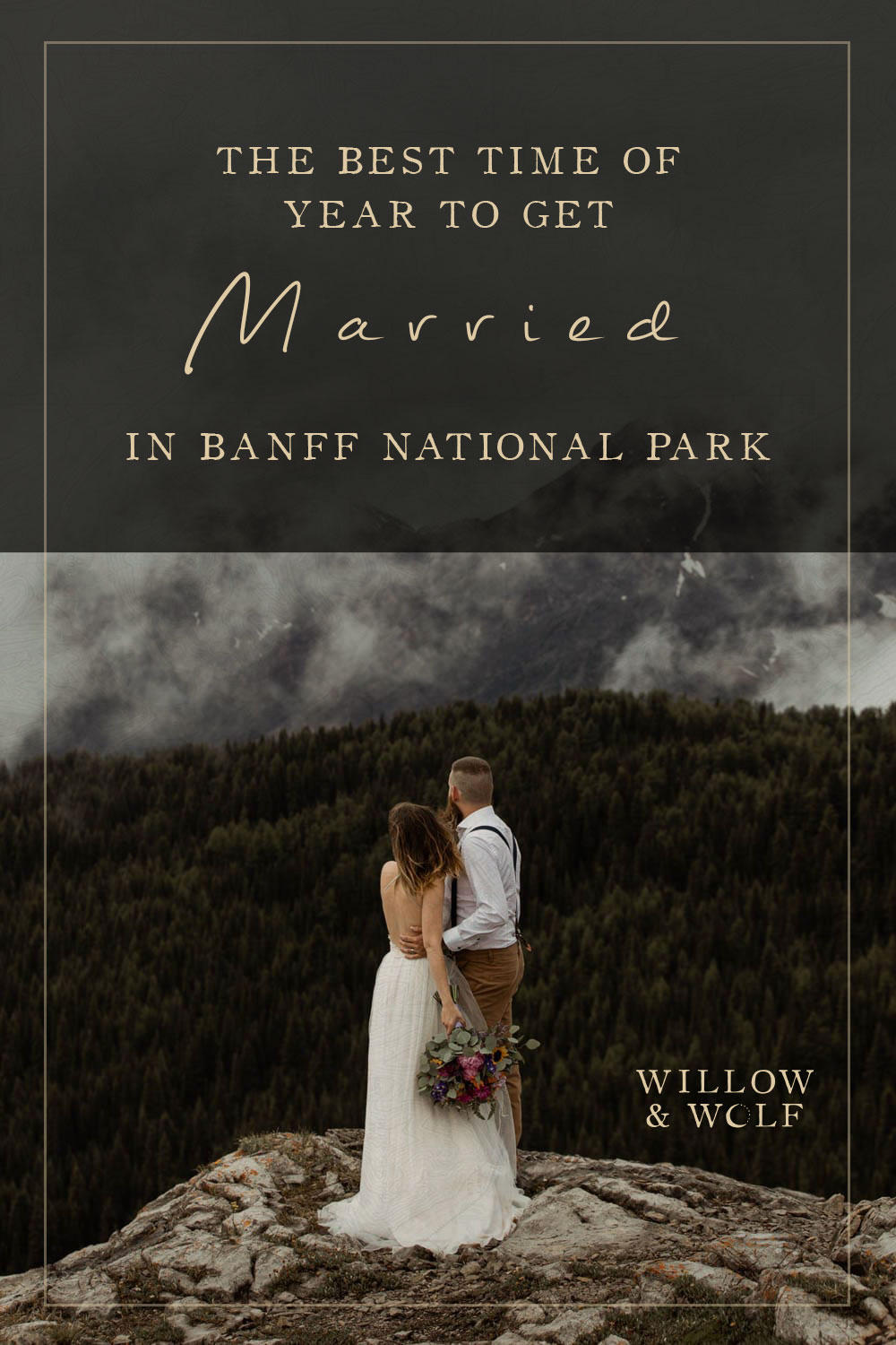 when to get married in Banff National Park