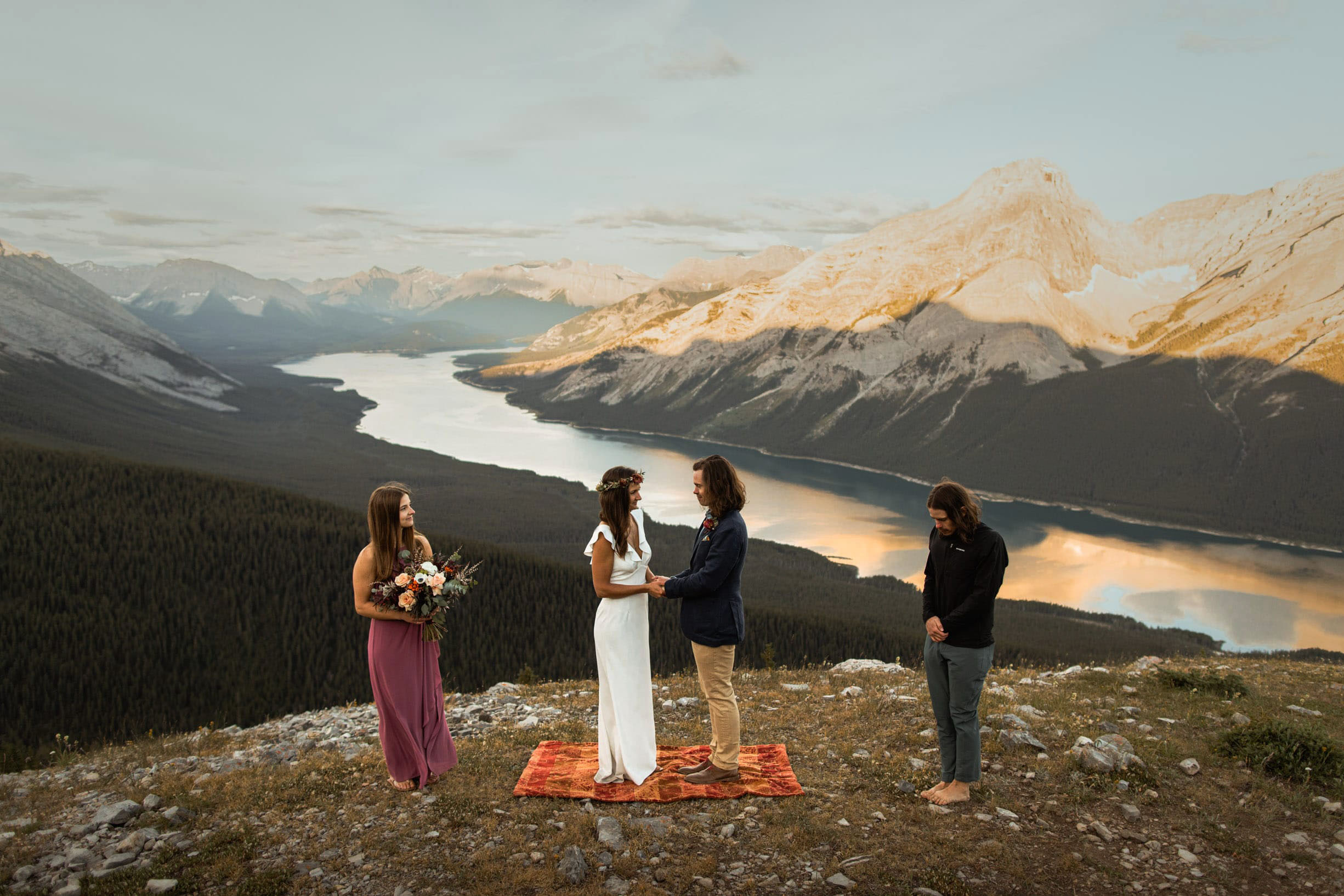 Canmore Adventure Elopement Photographers