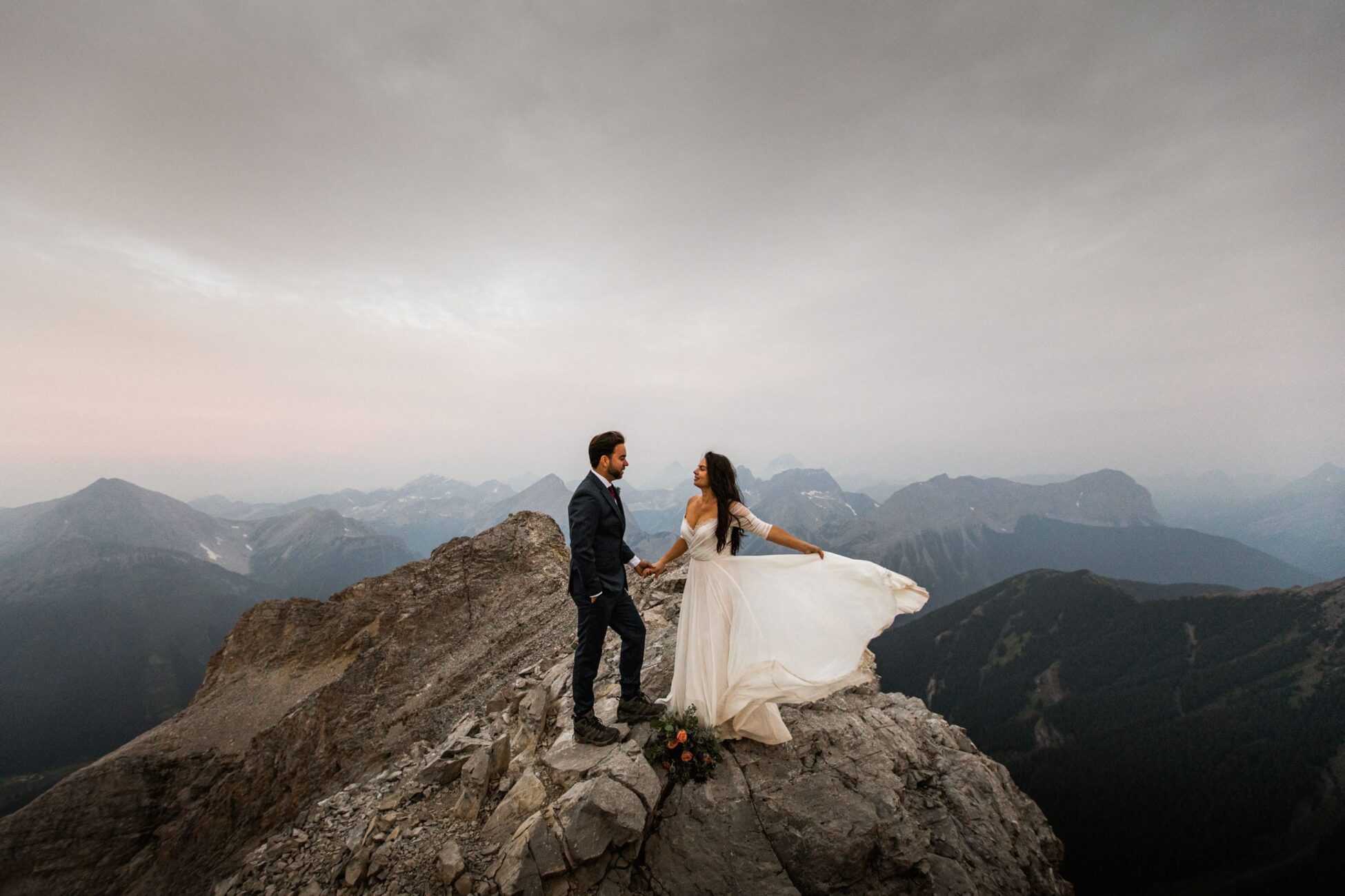 Kananaskis Post Wedding Adventure Session